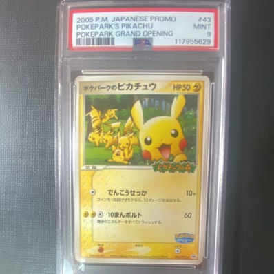 PSA9】ポケパークのピカチュウ P [PCG-P 043](プロモーションカード