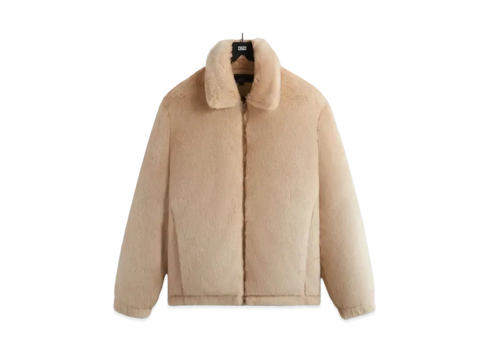 Kith Lloyd Faux Fur Coaches Jacket 