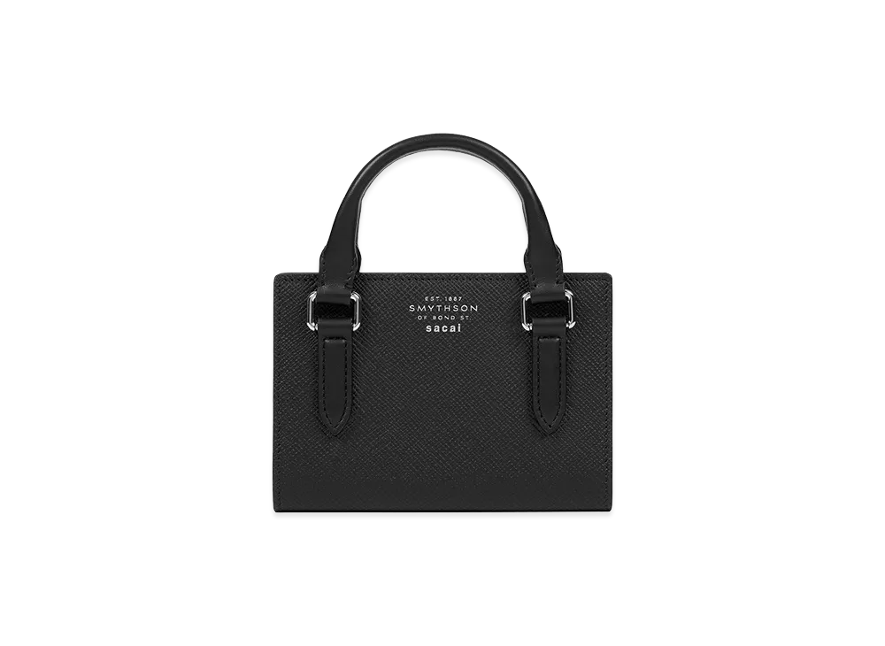 sacai x Smythson Passport Cover in Panama 