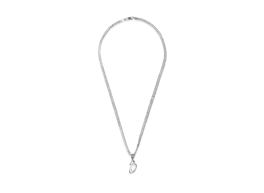 Stussy Spring 24 Jewelry Swirly S Chain Necklace 