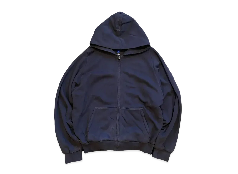 YEEZY GAP Doubleface Wide Silhouette Zip Up Sweat Hoodie 