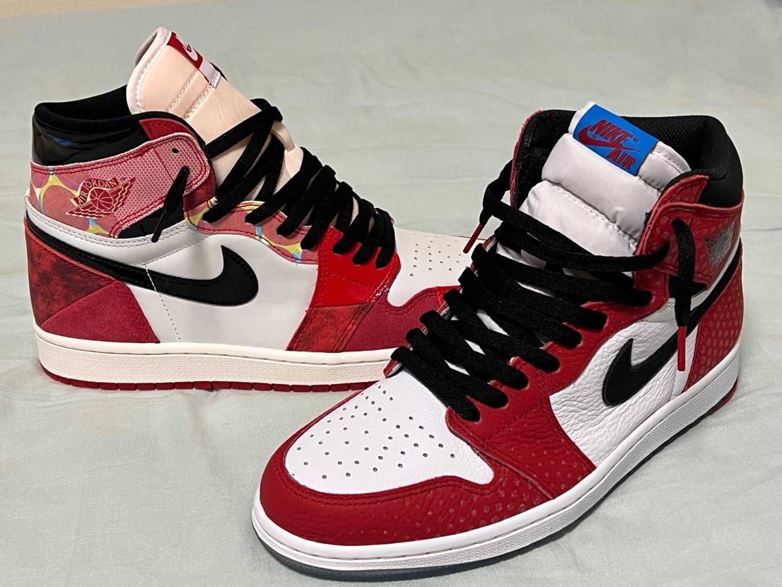スパイダーマン × ナイキ エアジョーダン1 レトロ ハイ OG SP
