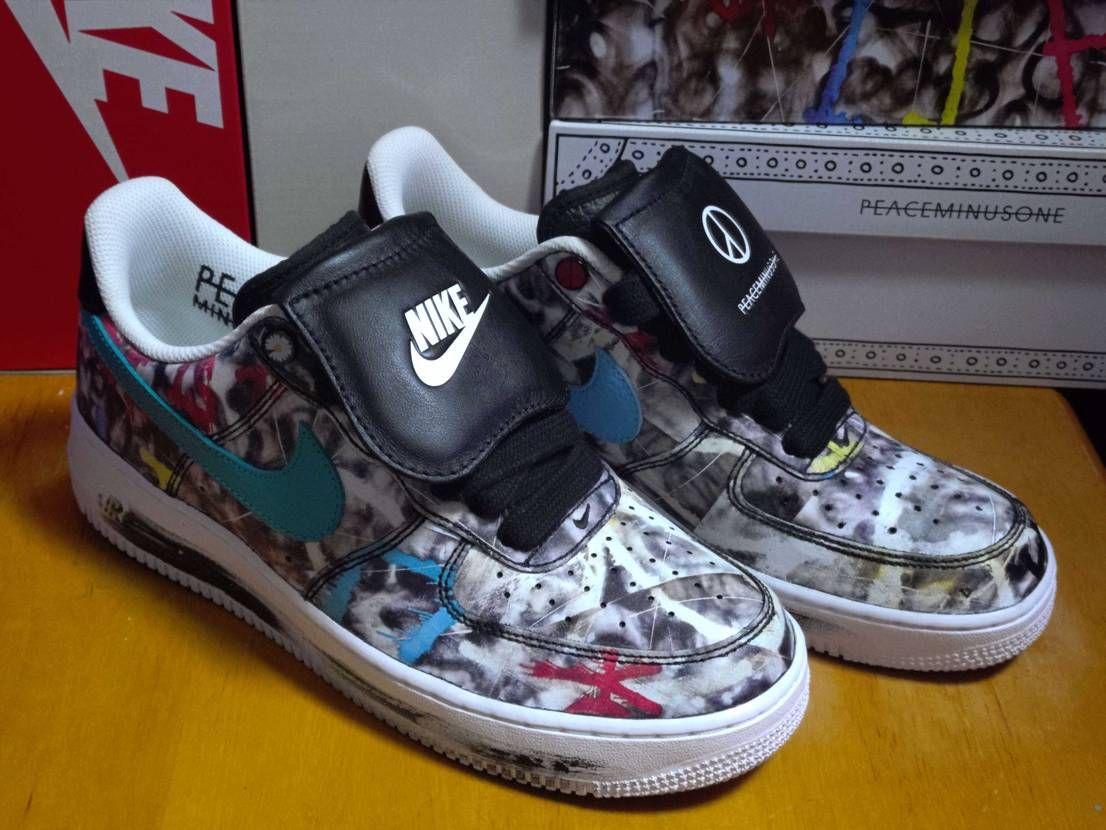 ピースマイナスワン × ナイキ エアフォース1 ロー '07 パラノイズ3.0