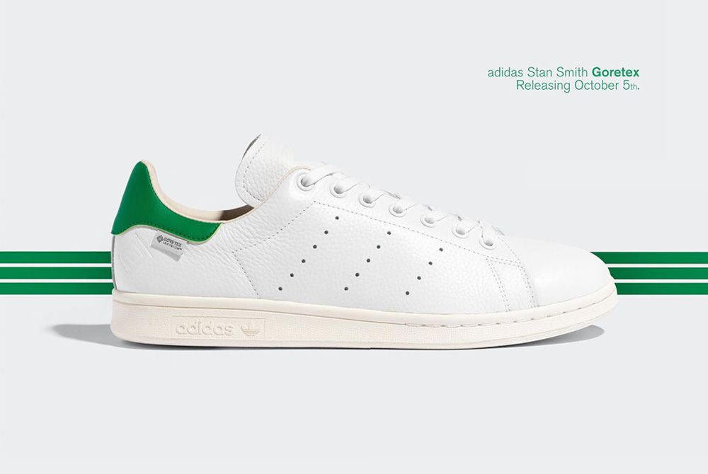 アディダス スタンスミス ゴアテックス ホワイト【10/5発売