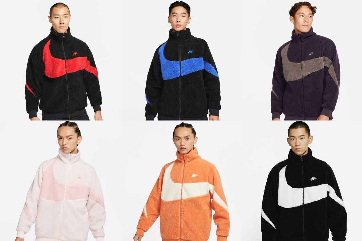 スニダンで購入可】9/17発売 Nike Big Swoosh Boa Jacket 6colors 2022