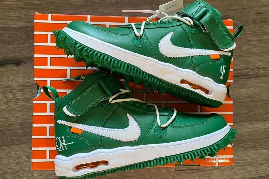 4/28発売｜Off-White × Nike Air Force 1 Mid SP LTHR 