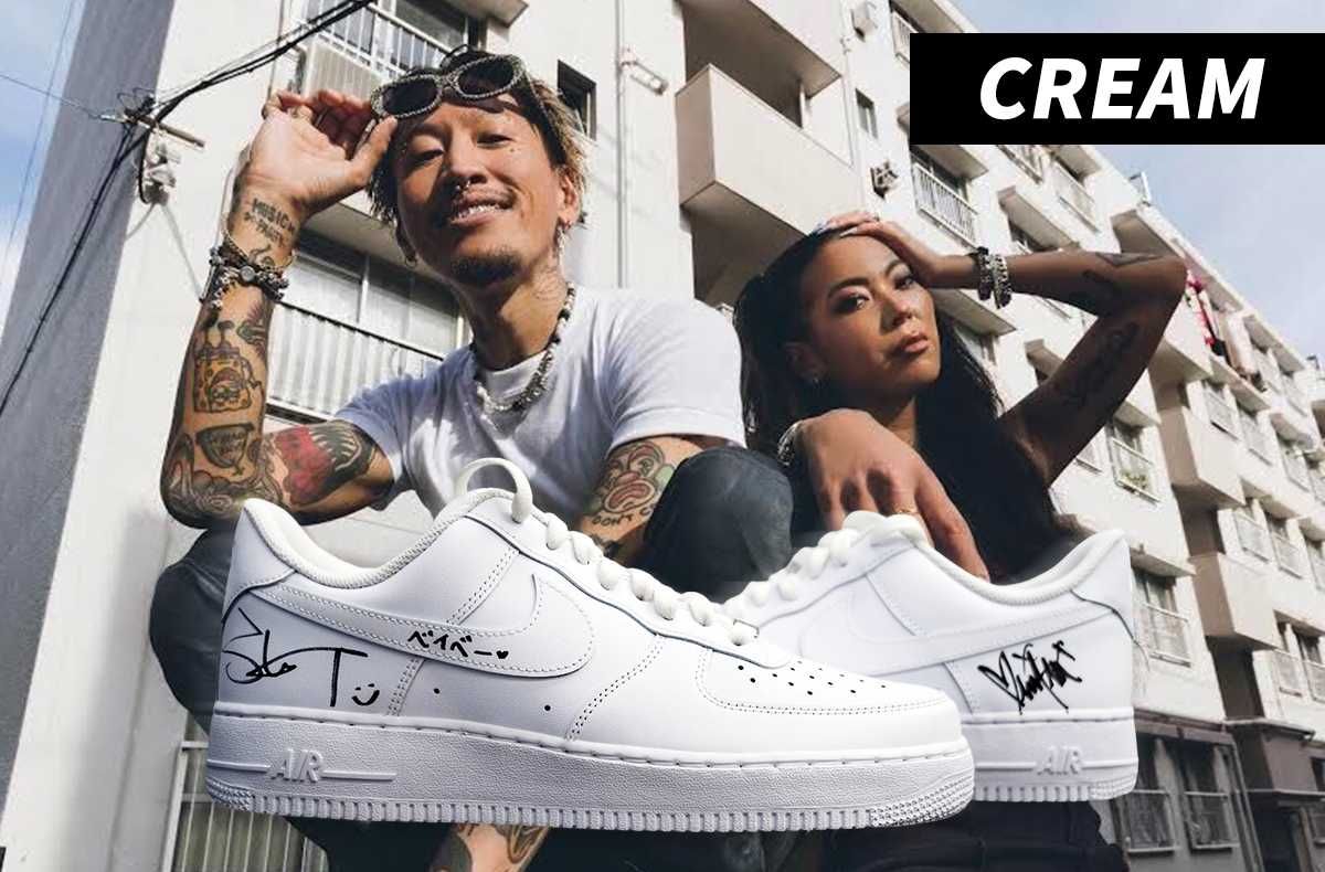 スニダン原宿1周年】「THE NEVER SURRENDERS」「CREAM」の直筆サイン