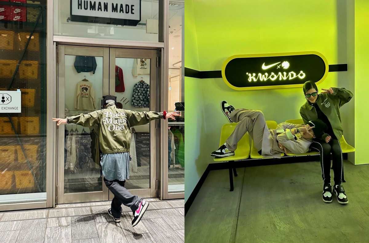 PEACEMINUSONE × Nike Kwondo 1 