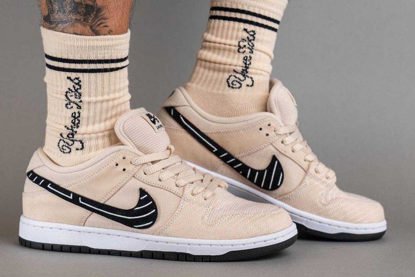 Albino & Preto × Nike SB Dunk Low Pro QS 