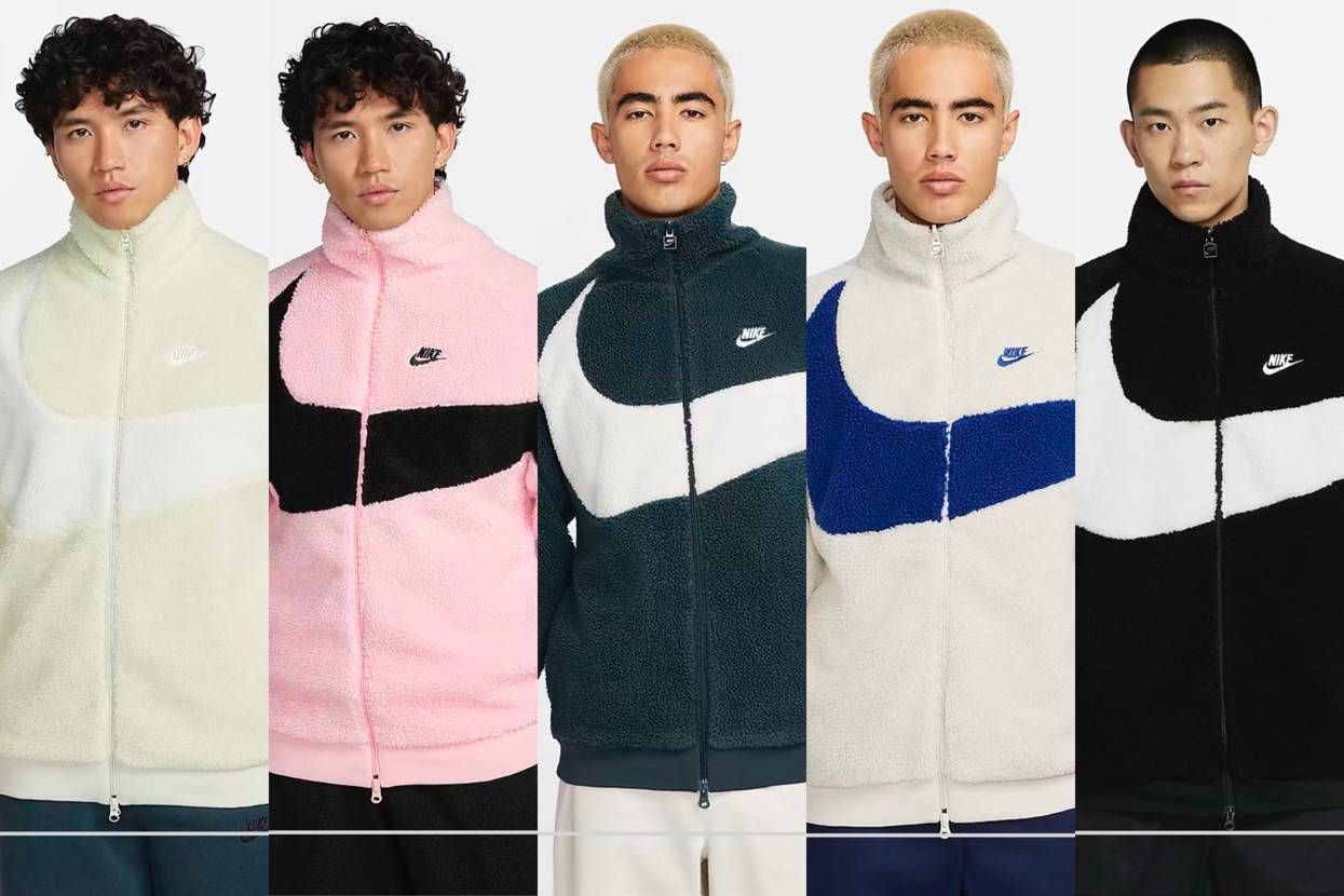 9/13発売｜Nike Big Swoosh Full Zip Reversible Boa Jacket 5colors