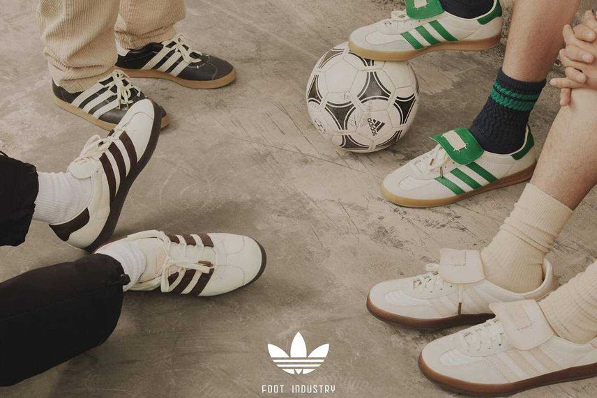 FOOT INDUSTRY × adidas Gazelle Indoor 