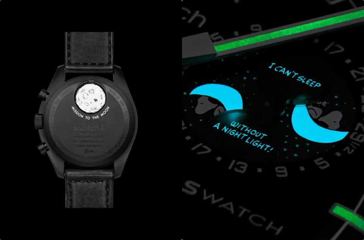 4/8発売｜Snoopy × OMEGA × Swatch BIOCERAMIC Moonphase 