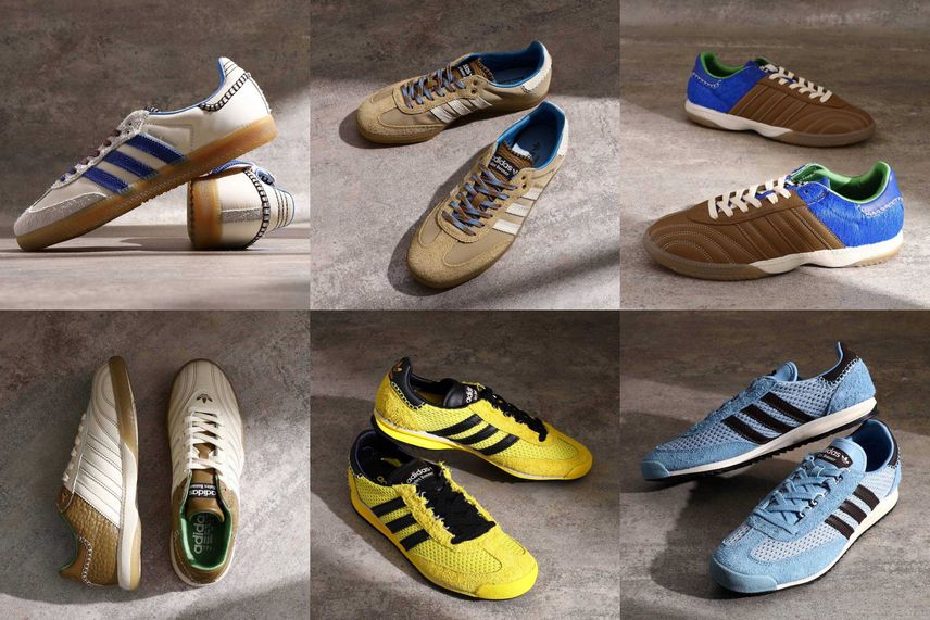 Wales Bonner × adidas SL76 