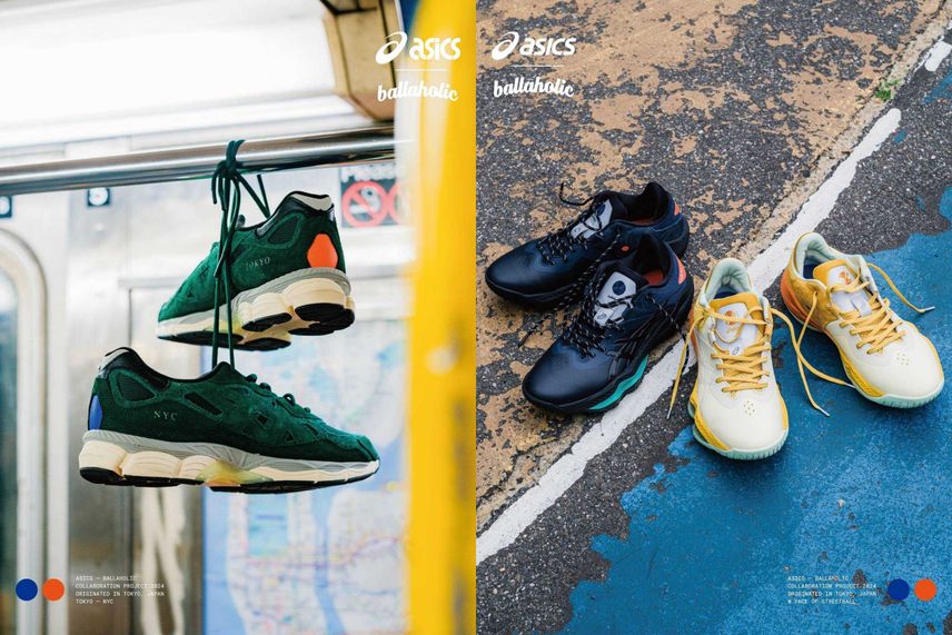 ballaholic × Asics Nova Surge Low 