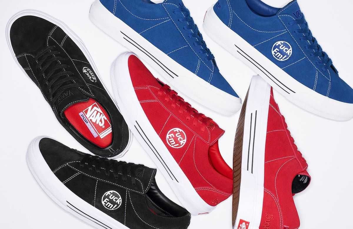 6/15発売｜Supreme × Vans Sid 3colors 24SS Week18｜抽選/販売/定価