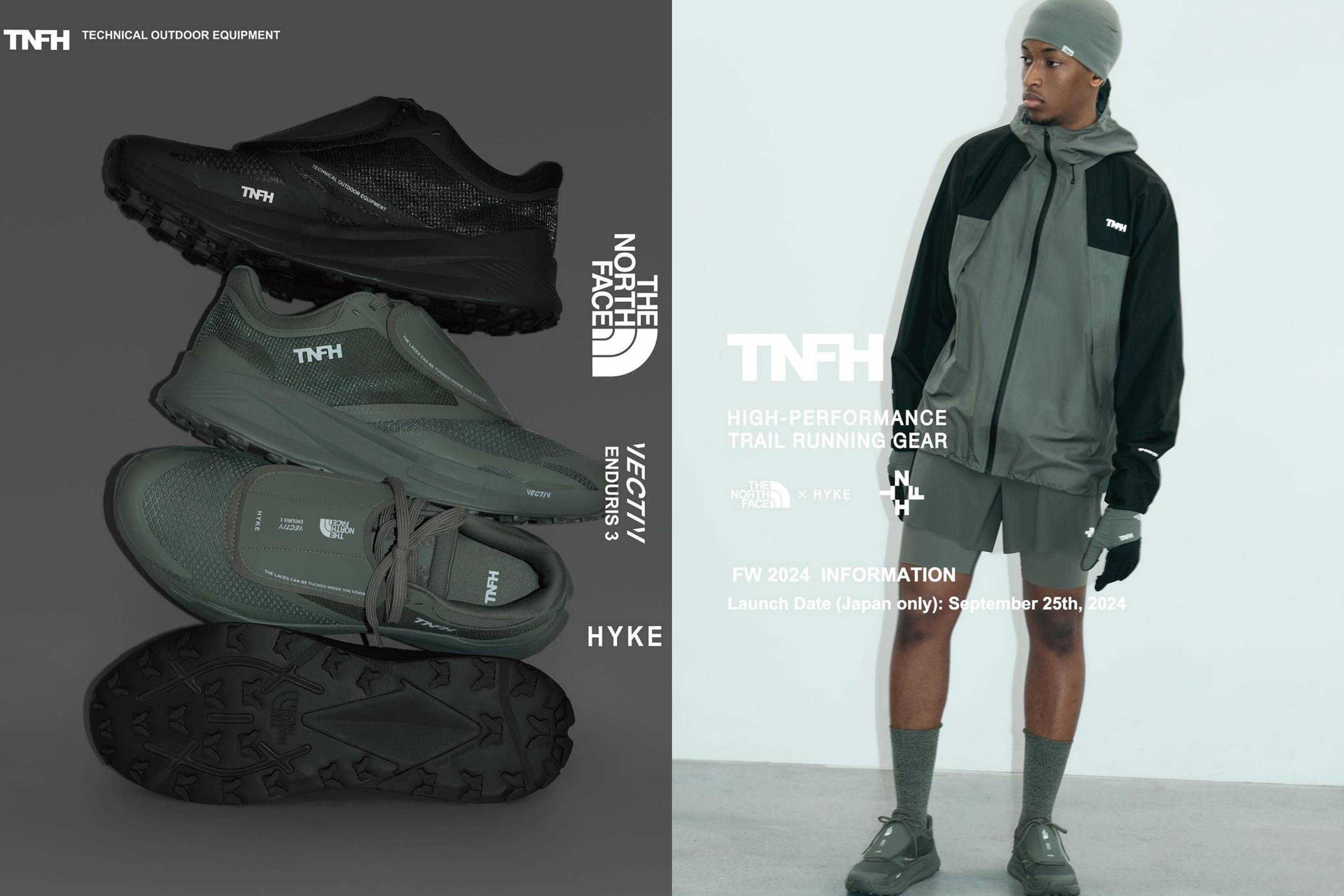9/25発売｜TNFH The North Face × HYKE 2024FW collection｜抽選/販売