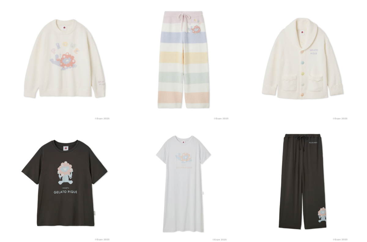 4/13・4/25・5/21発売｜ミャクミャク × GELATO PIQUE collection｜抽選