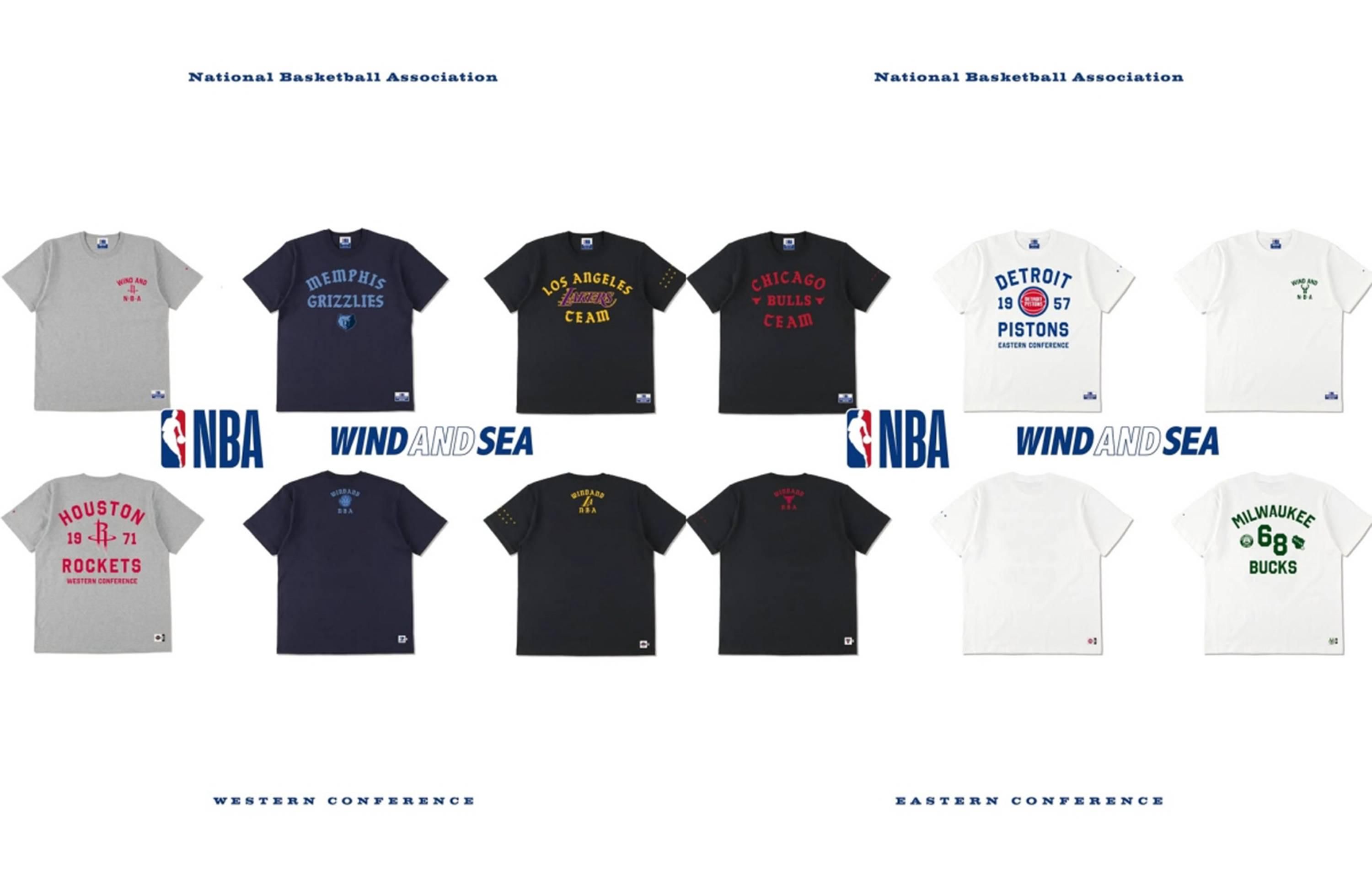 5/17〜抽選開始｜WIND AND SEA × NBA Champion collection｜抽選/販売