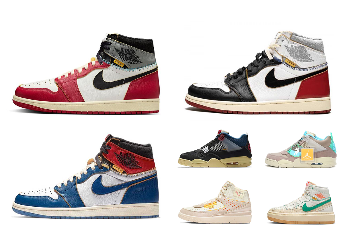 人気の「UNION × Nike Air Jordan」に待望の新作が登場！過去の人気