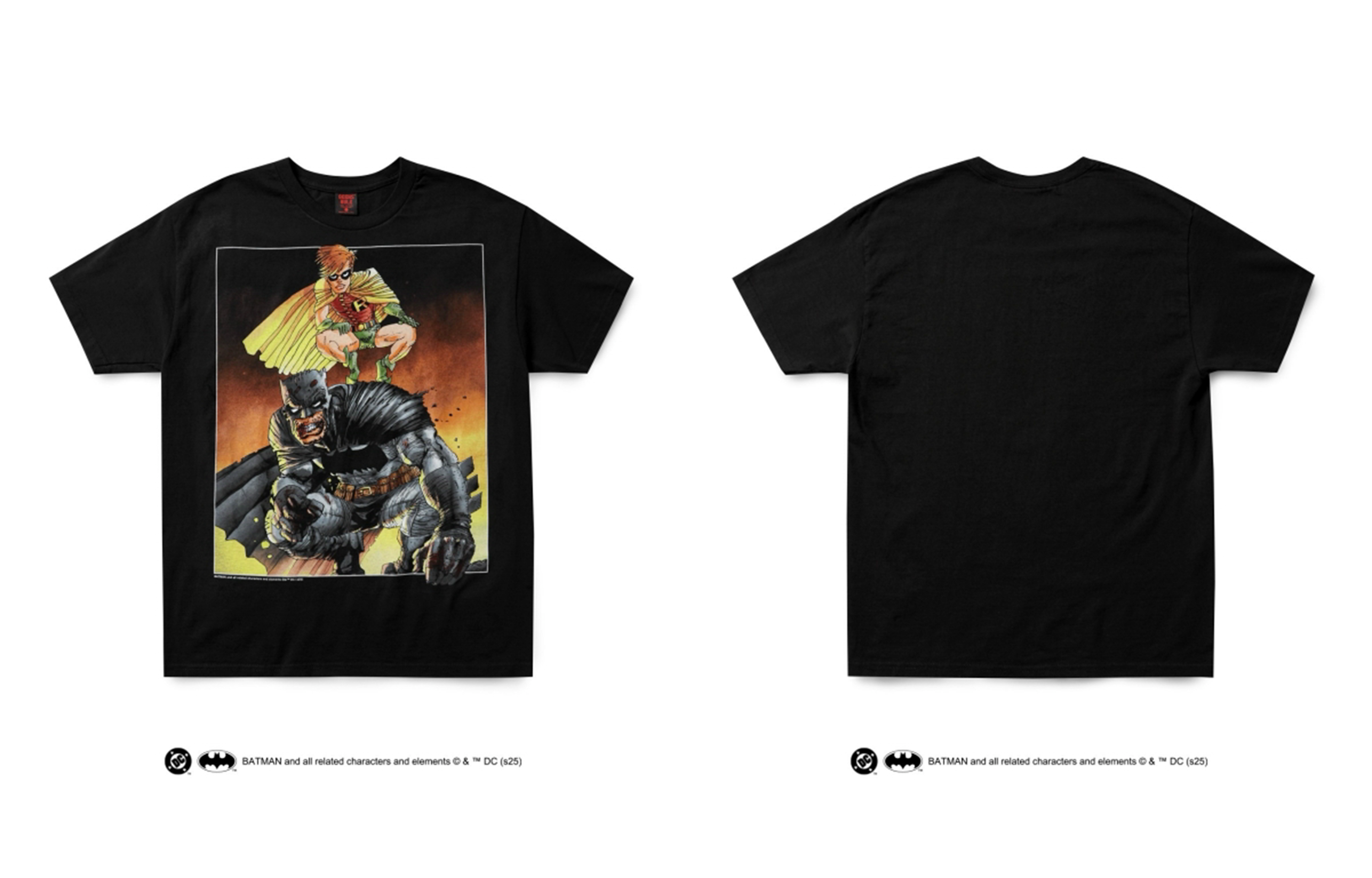 GEEKS RULE、フランク・ミラー描くバットマン＆ロビンの限定Tシャツを