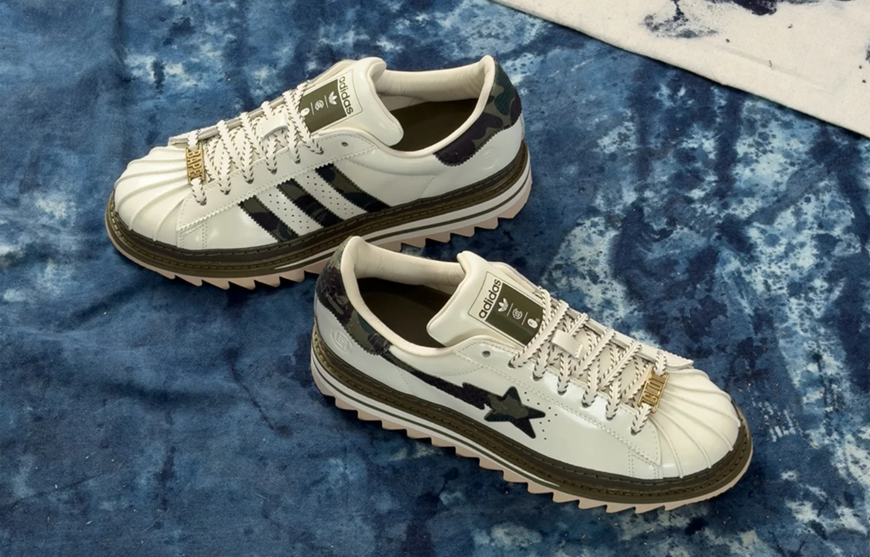 12/5発売｜CLOT × A BATHING APE®︎ × adidas Originals Superstar by