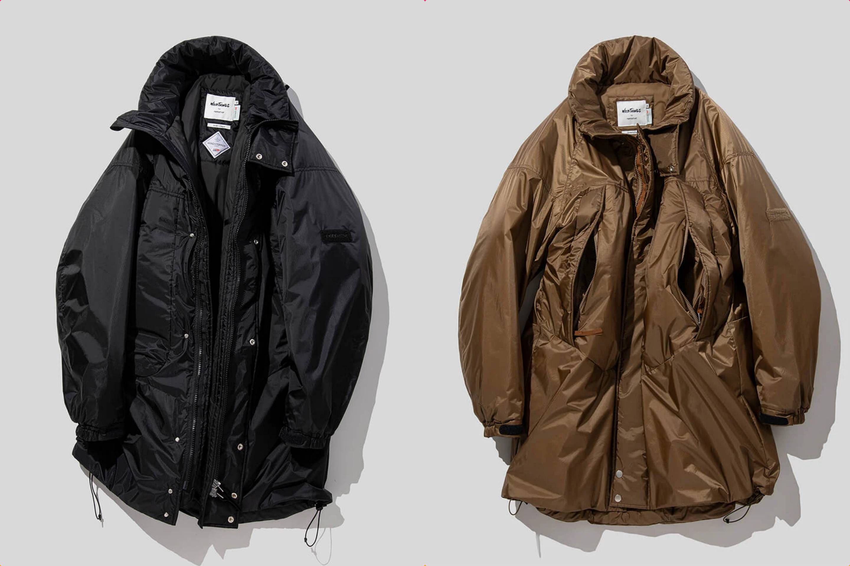 nonnative × WILD THINGSから、真冬の最強ギア「デナリ」&「モンスター