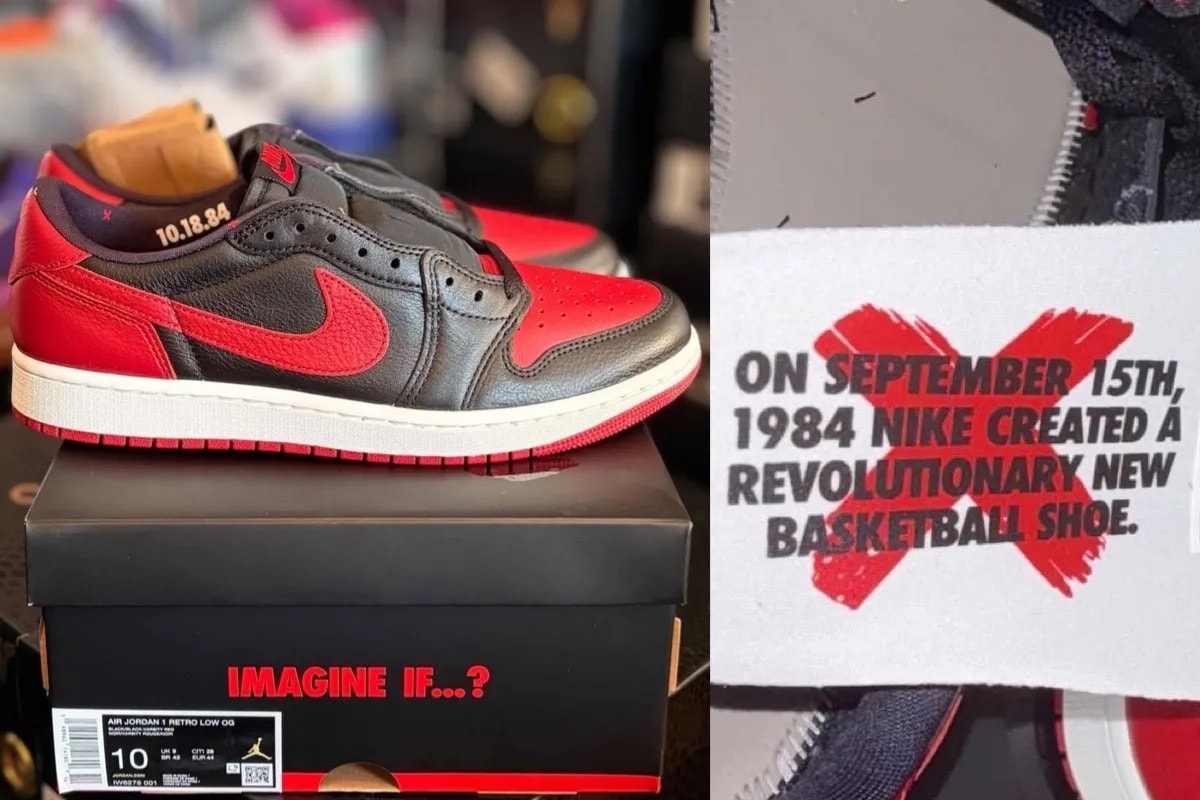 最新リーク｜Nike Air Jordan 1 Low OG 