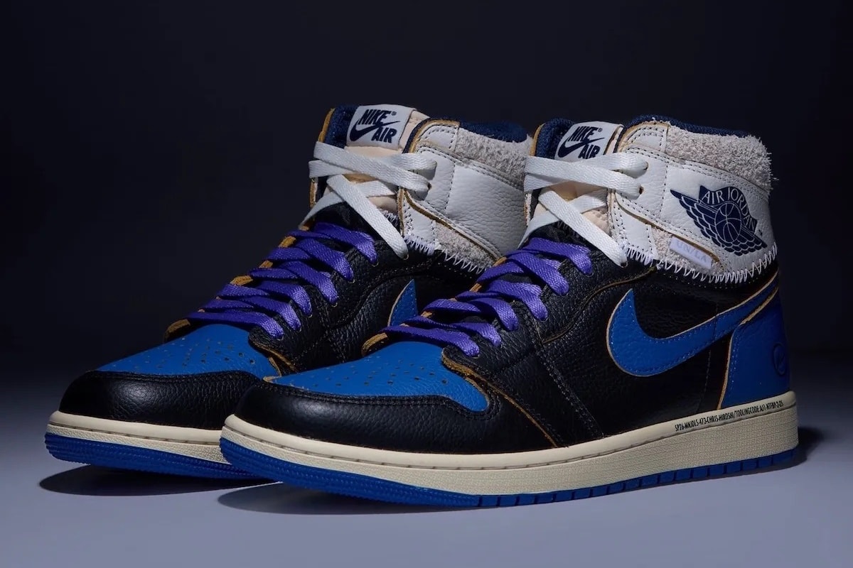 海外2/14発売｜UNION × Fragment × Nike Air Jordan 1 High OG 