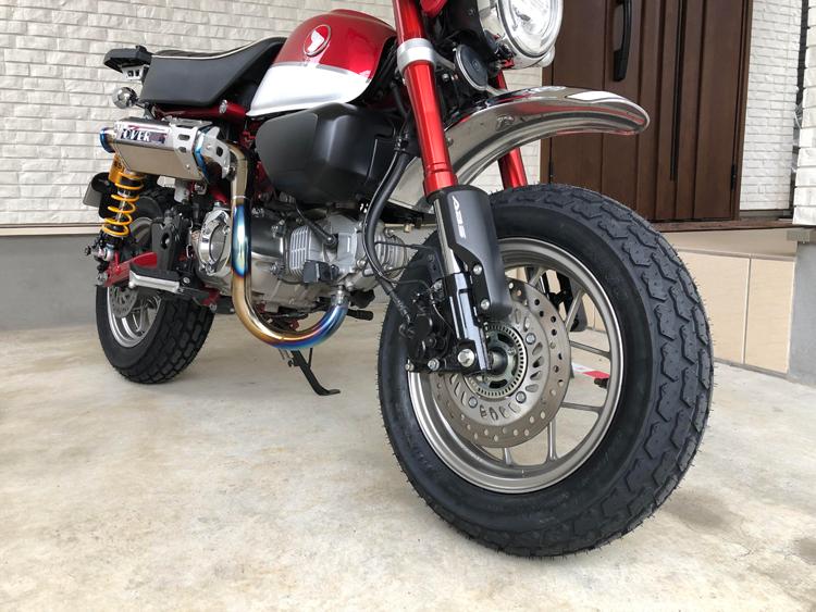 DUNLOP K180 120/80-12 65J 130/80-12 69J のパーツレビュー