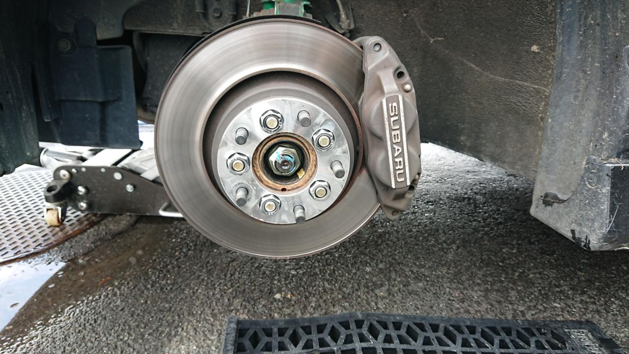 スバル(純正) GC8用4POTキャリパー のパーツレビュー | レガシィB4