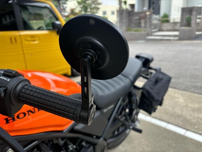 DAYTONA(バイク) HIGHSIDER バーエンドミラー コネロ ショート の