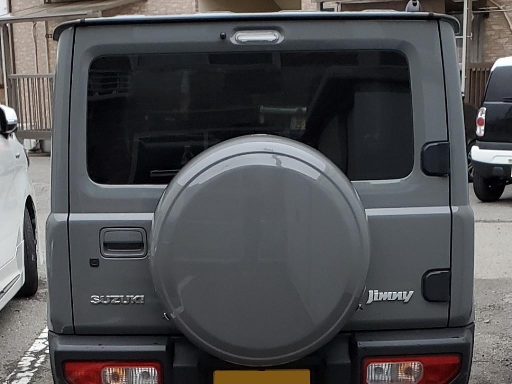 スズキ(純正) JB23ランドベンチャースペアタイヤカバー のパーツ