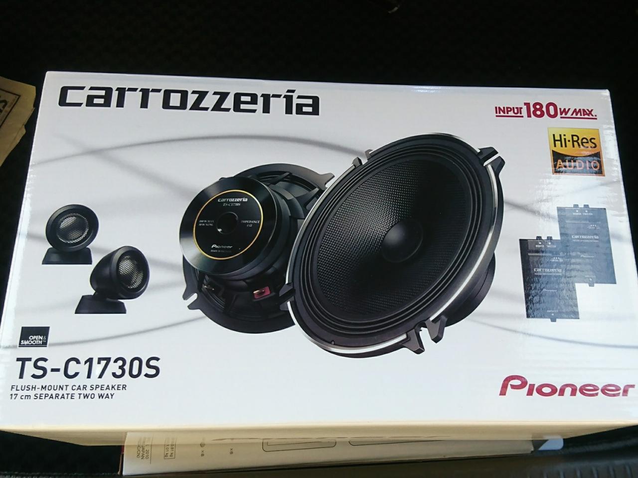 PIONEER / carrozzeria TS-C1730S のパーツレビュー | レガシィB4