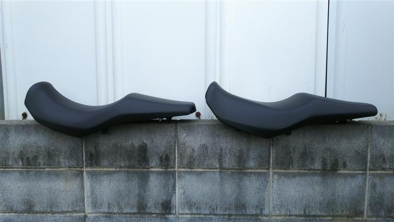 スズキ(純正) V-ストローム250用ローシート のパーツレビュー | V