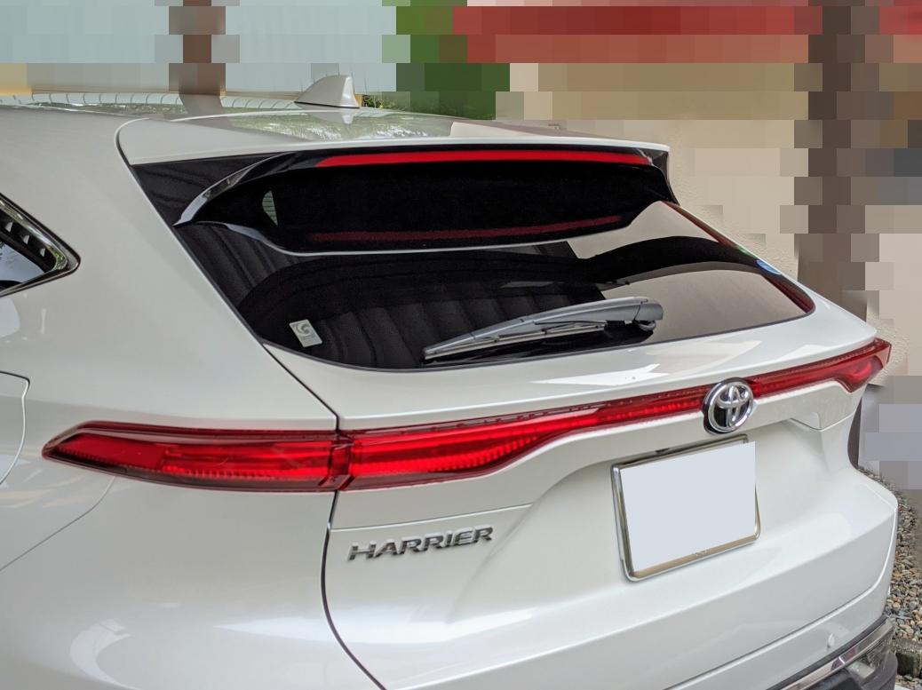 トヨタ(純正) リヤスポイラー のパーツレビュー | ハリアー(てんこう