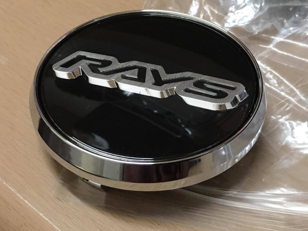 RAYS GENERAL CAP V1 HI BK/Chrome (キャップ品番:72) のパーツ