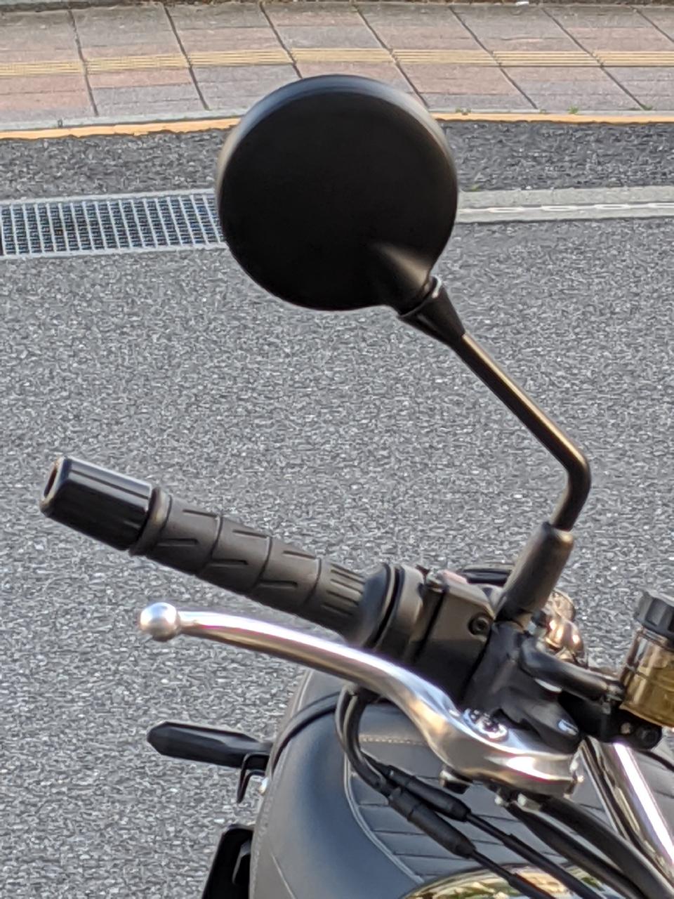 カワサキ(純正) Z900RS cafe 純正ミラー のパーツレビュー | Z900RS