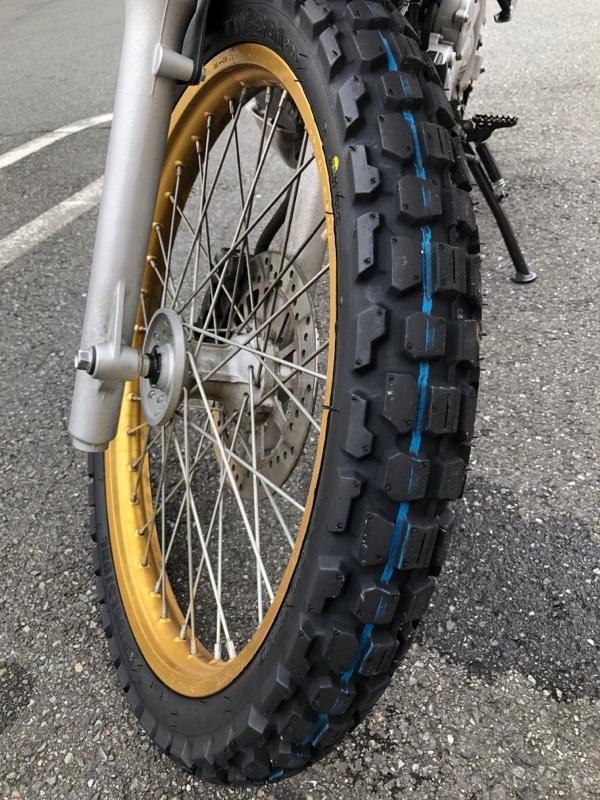 ブリジストン (F)TW301 (R)TW302 のパーツレビュー | セロー250