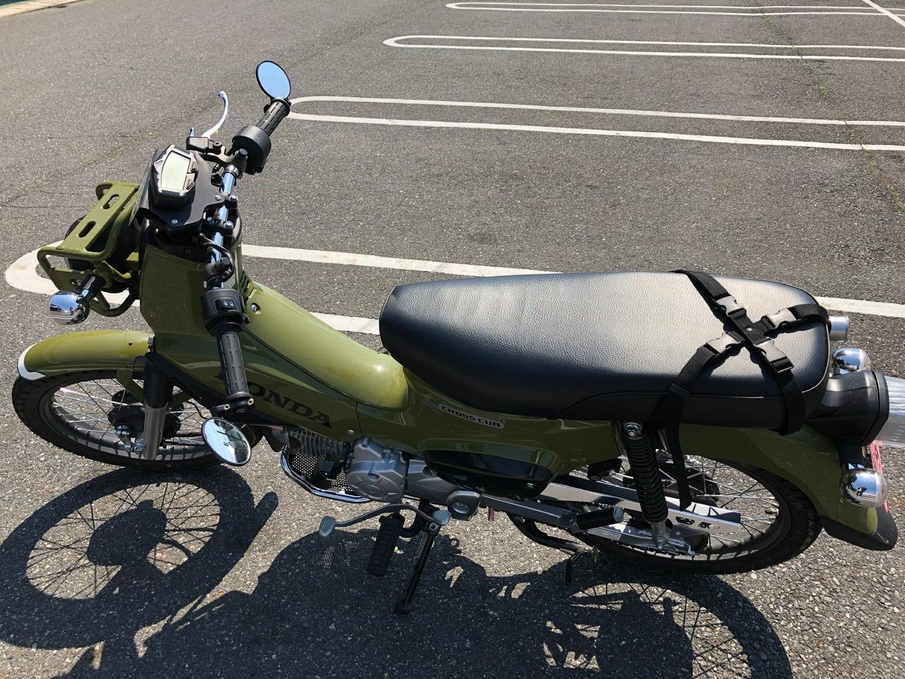 キジマ ダブルシート ブラック のパーツレビュー | クロスカブ CC110