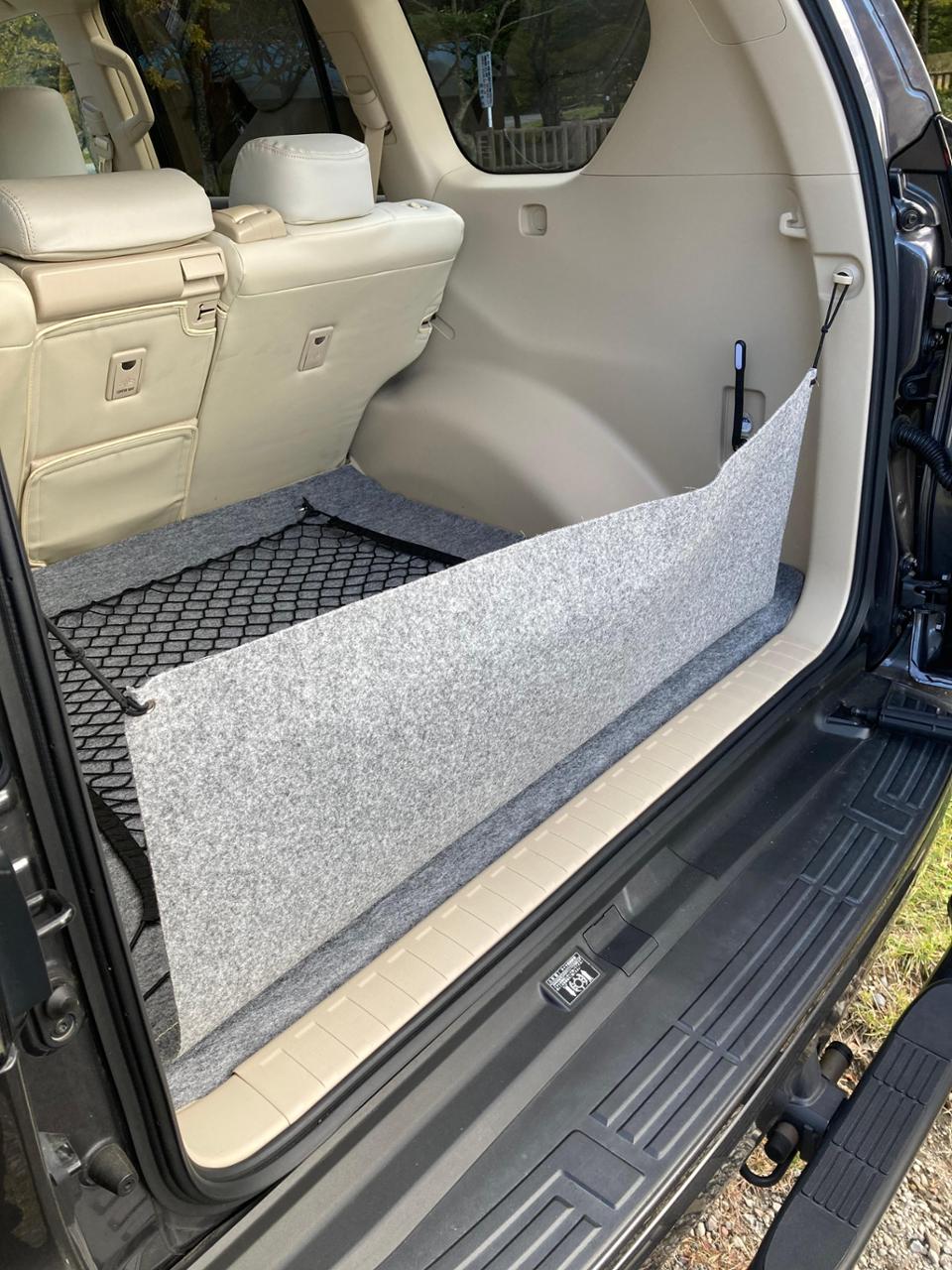 自作 ラゲージプロテクター のパーツレビュー | ランドクルーザー