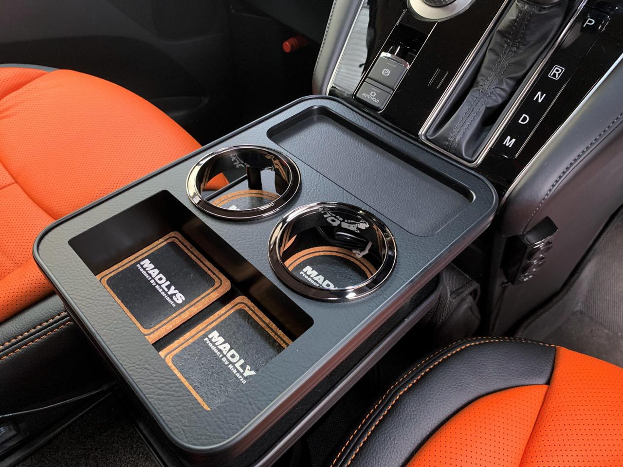 輝オート MADLYS センターテーブル フロント用 マットブラック の