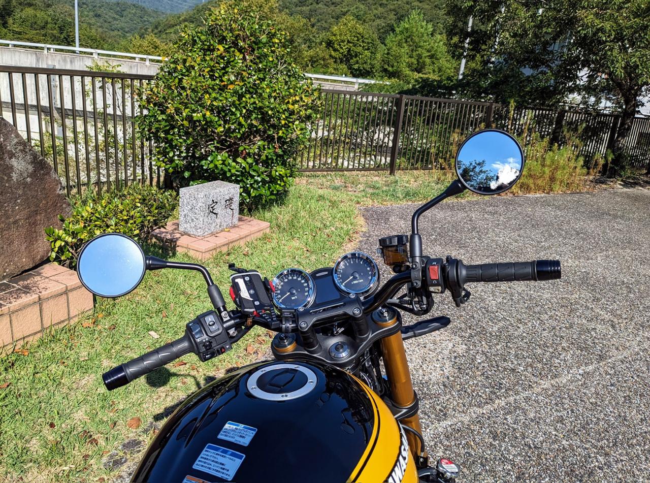 川崎重工(純正) W800用純正ミラー のパーツレビュー | Z900RS SE