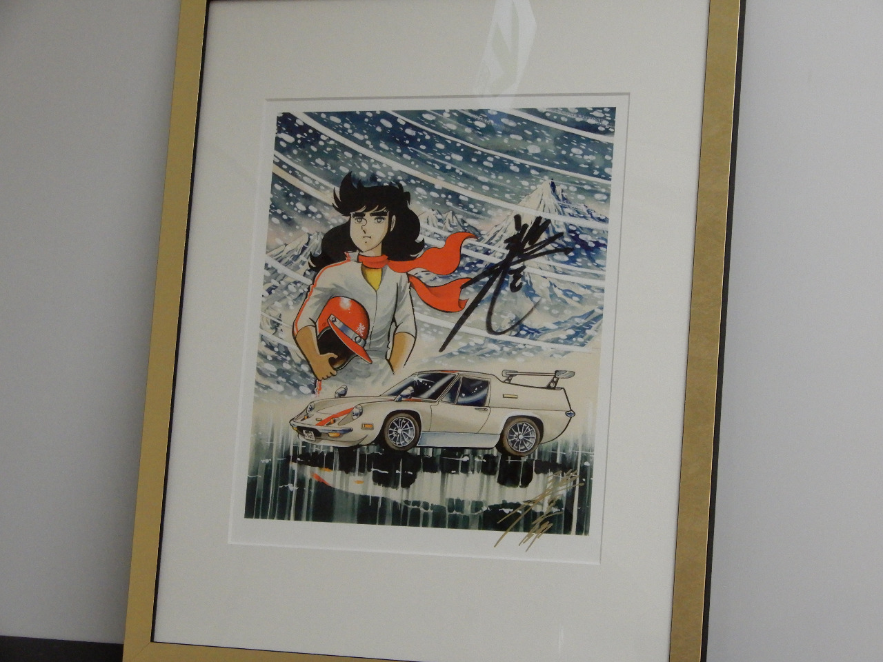 激レア！京商&ランボルギーニ 池沢早人師先生・直筆サイン入り