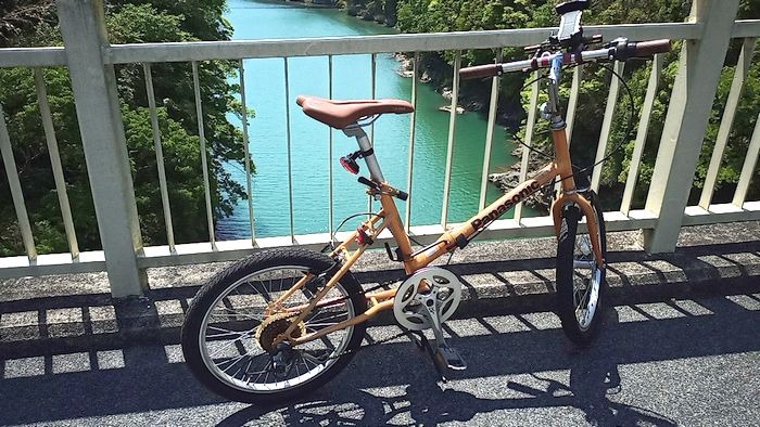 Panasonicの20インチ折り畳み自転車 SPRINGBOK RV でポタリング