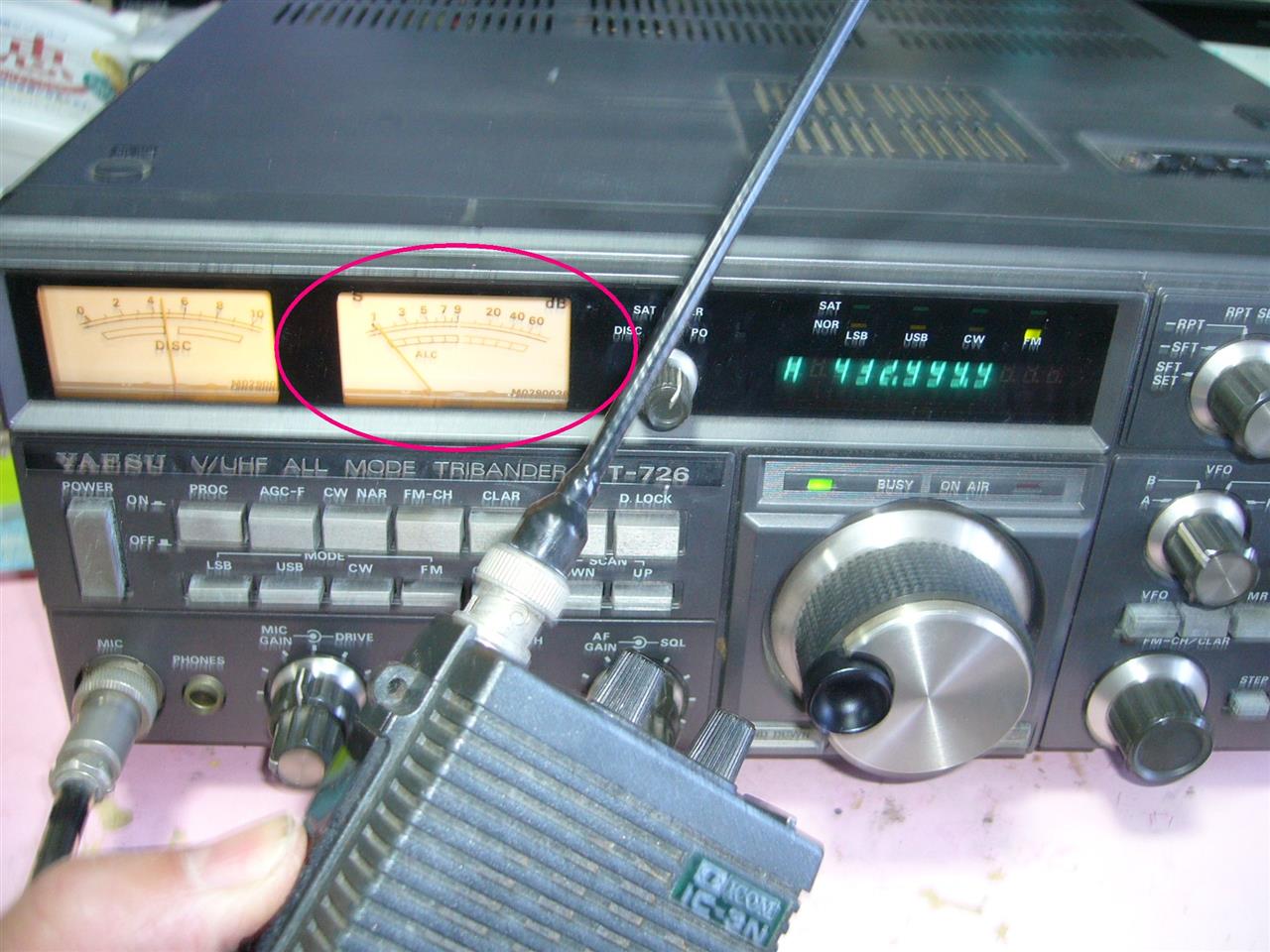 ヤエスFT-726の修理｜まきさん＠徳島のブログ｜いにしえの807