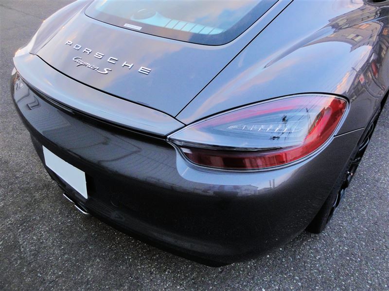 スモークテールランプ（Dark Tinted Tail Lights）（ポルシェ ケイマン