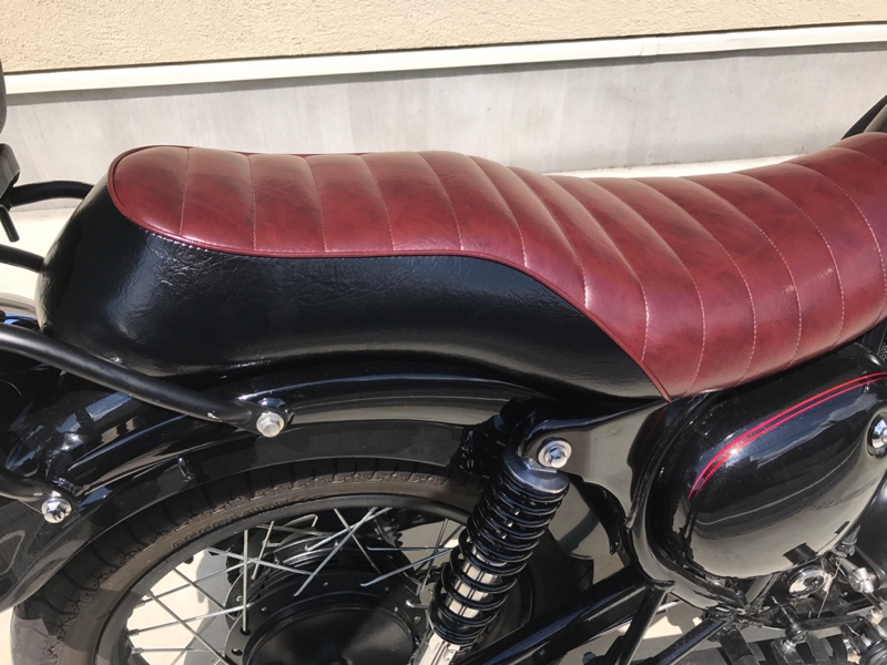 エストレヤ シート張替え（カワサキ エストレヤ）by skdjr - みんカラ