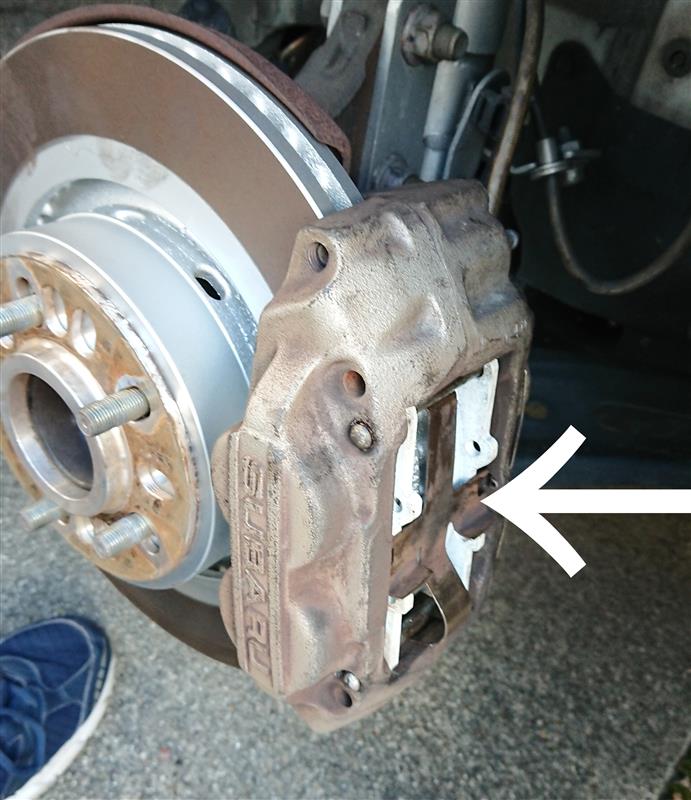 スバル フロント 4POT ブレーキキャリパー 86・BRZの流用等に スバル