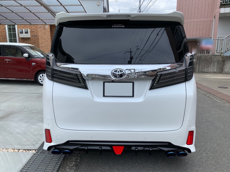 VALENTI LEDテールランプ REVO ライトスモーク/ブラッククローム