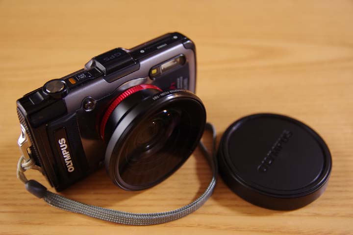 OLYMPUS フィッシュアイコンバーター FCON-T01 のパーツレビュー